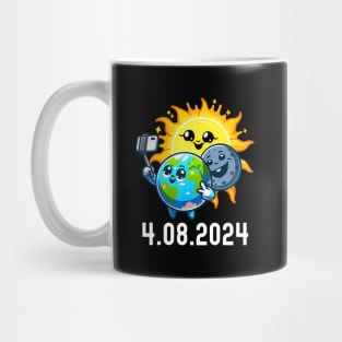 Total Solar Eclipse 2024 Totality April 8 Selfie Mug